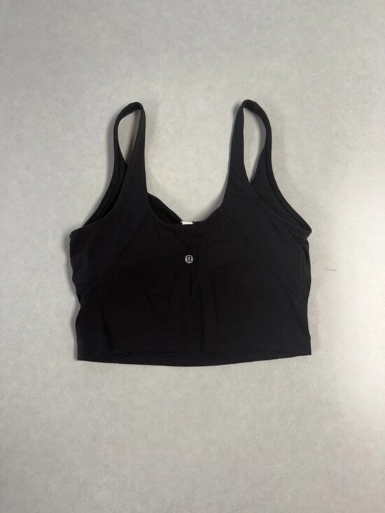Lululemon Tops - WORN Lululemon Womens Activewear Align Tank Top Black Size 8